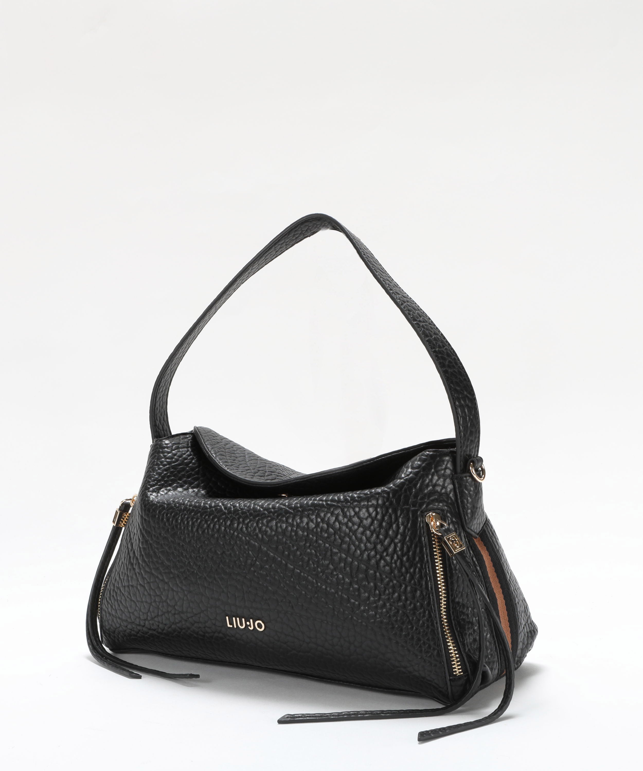 Borse LIUJO ACCESSORI Borsa a spalla con logo Nero | LIUJO ACCESSORI