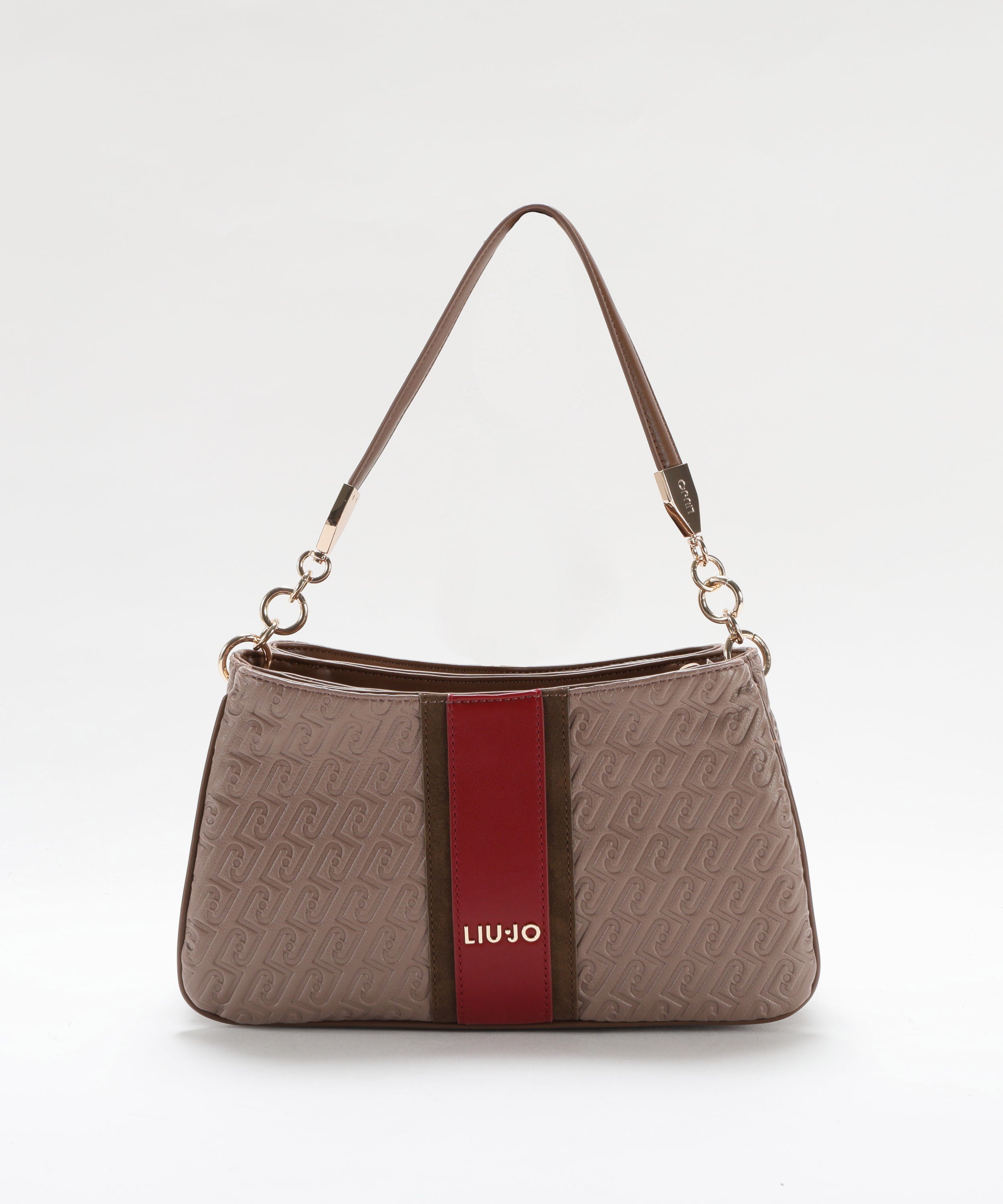Bags LIUJO ACCESSORI Medium Shoulder Bag Beige | LIUJO ACCESSORI
