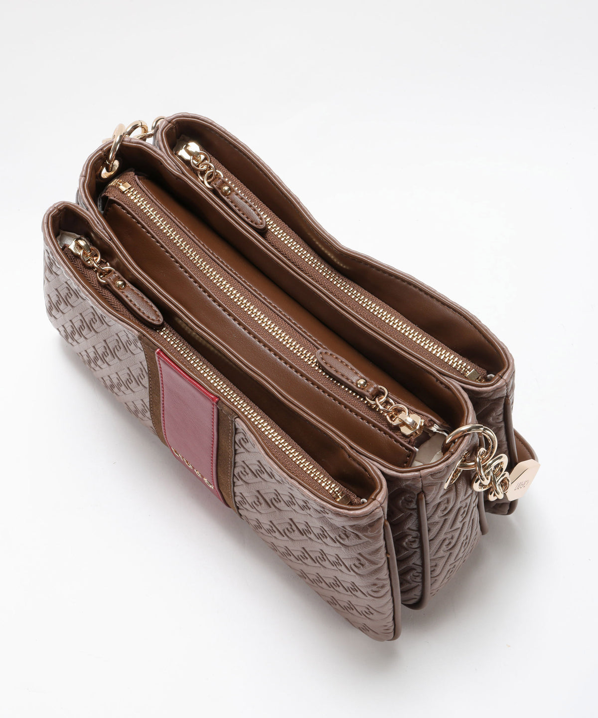Bags LIUJO ACCESSORI Medium Shoulder Bag Beige | LIUJO ACCESSORI