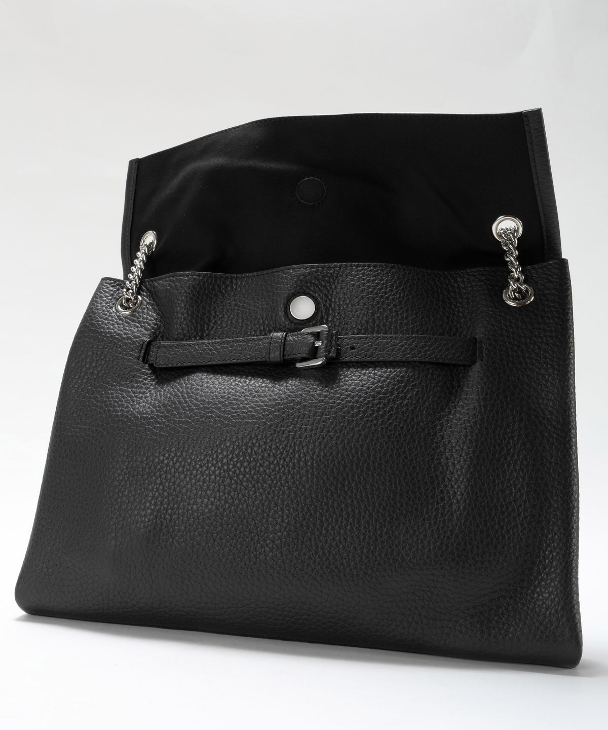 Borse ORCIANI Borsa Venus Soft Midi a spalla in pelle martellata Nero | ORCIANI