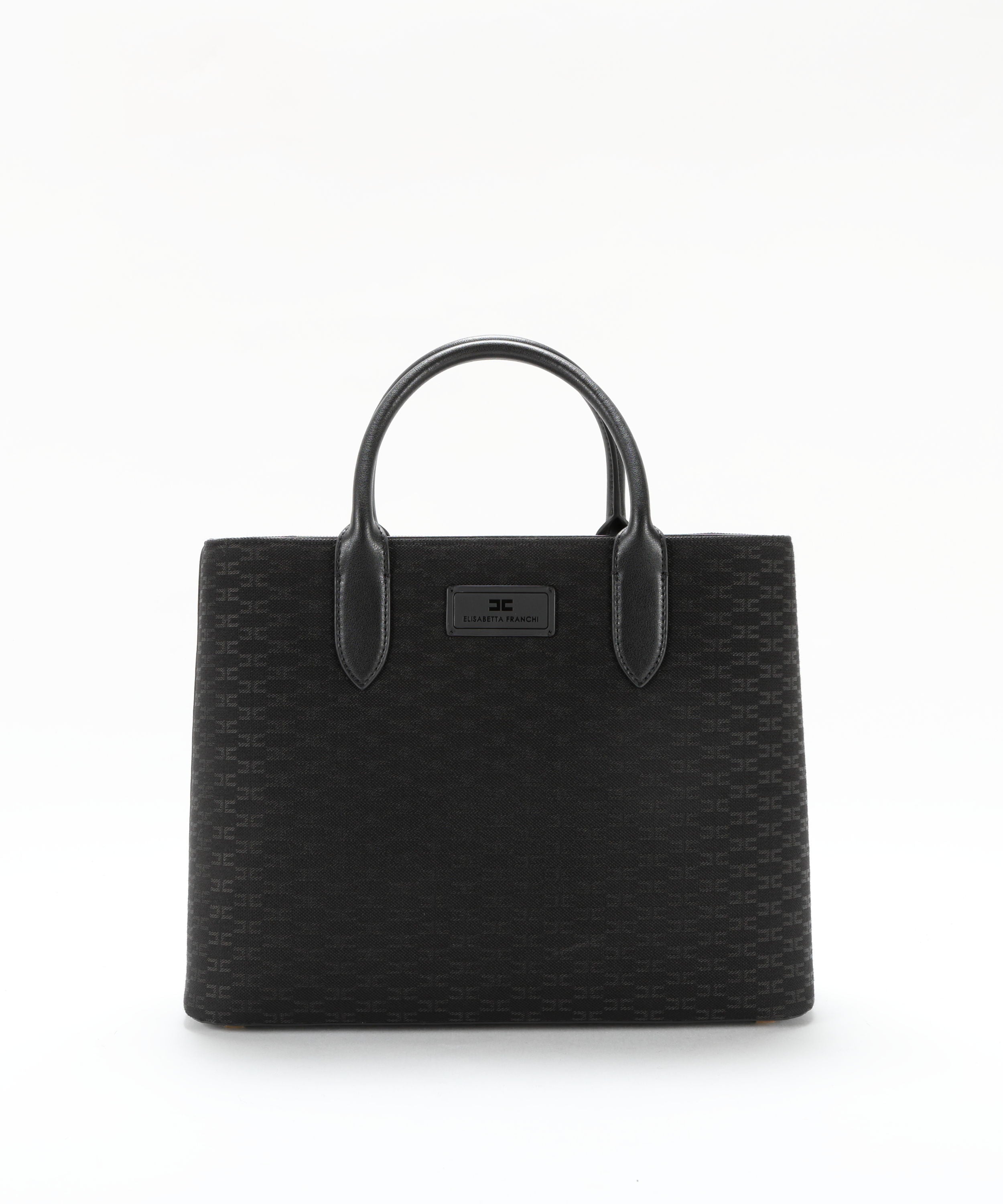 Borse ELISABETTA FRANCHI Borsa Elisabetta Franchi in Tessuto Nero | ELISABETTA FRANCHI
