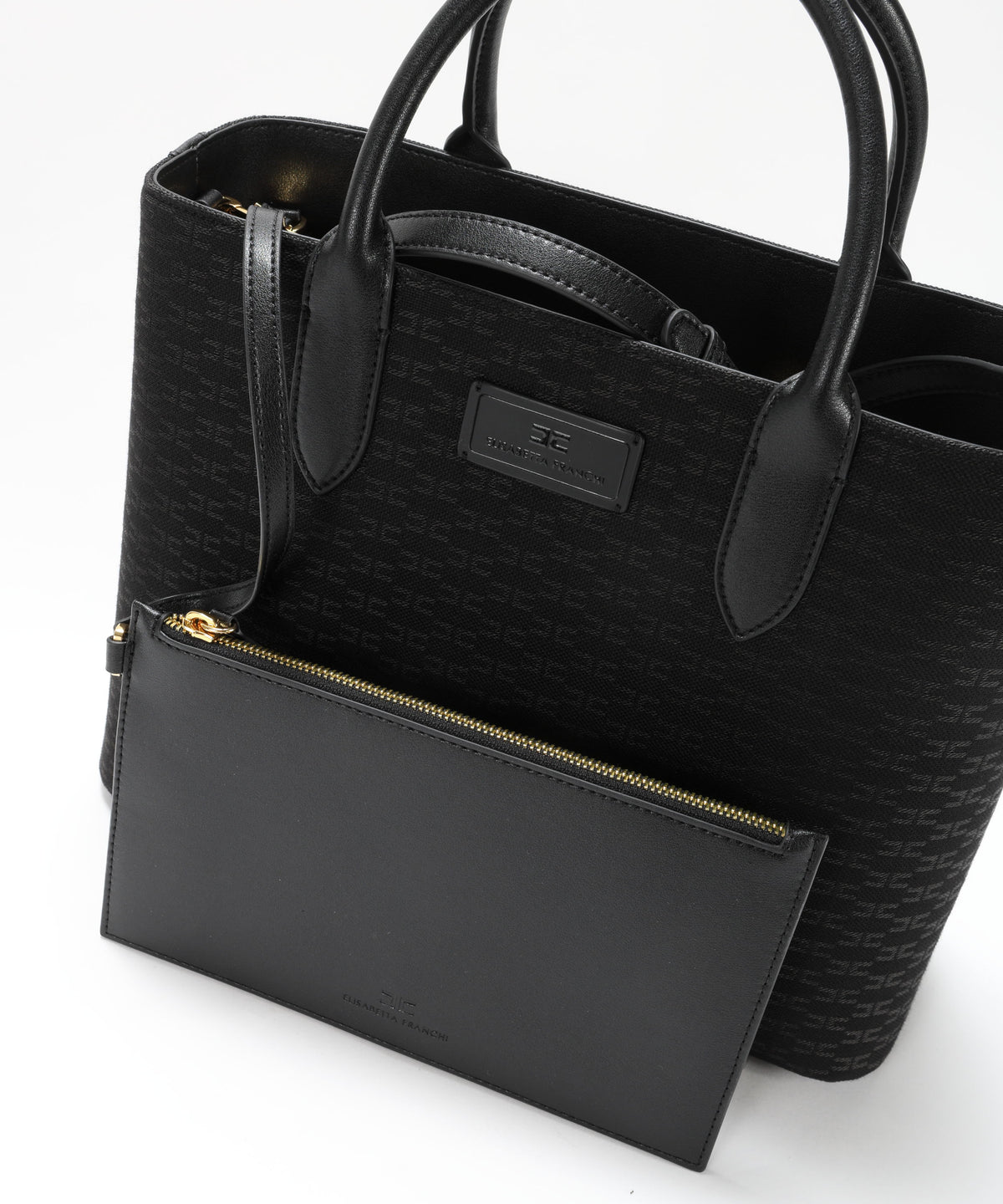Bags ELISABETTA FRANCHI Fabric bag Nero | ELISABETTA FRANCHI