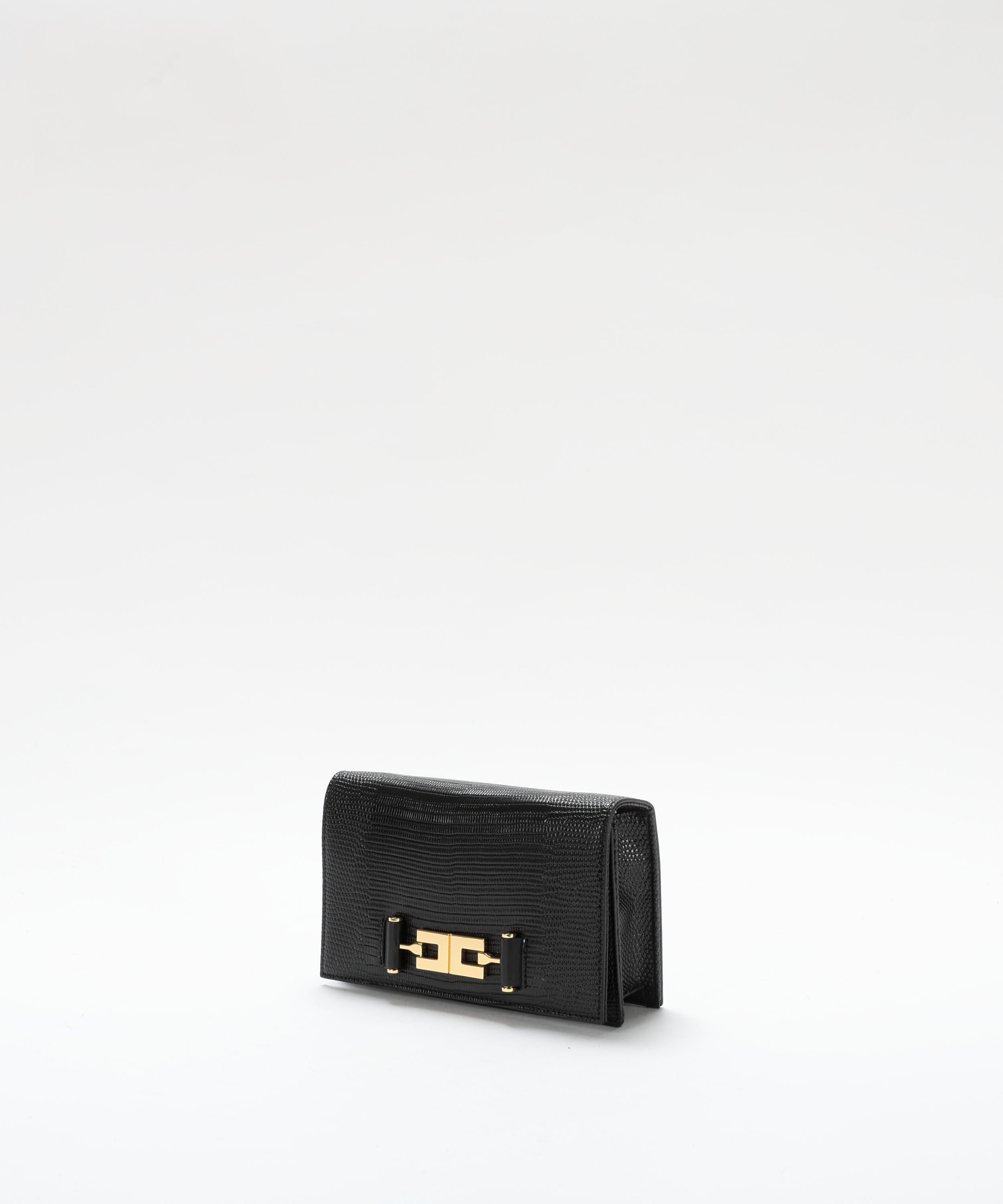 Borse ELISABETTA FRANCHI Tracolla con catena groumette Nero | ELISABETTA FRANCHI