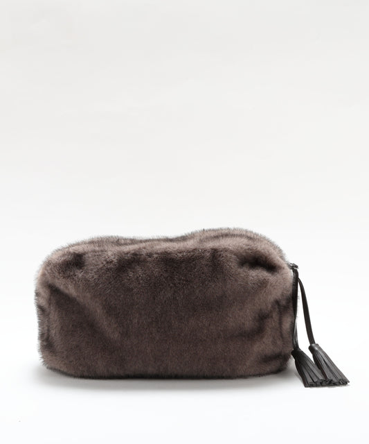 Pochette P.A.R.O.S.H. Pochette in ecopelliccia Tortora | P.A.R.O.S.H.
