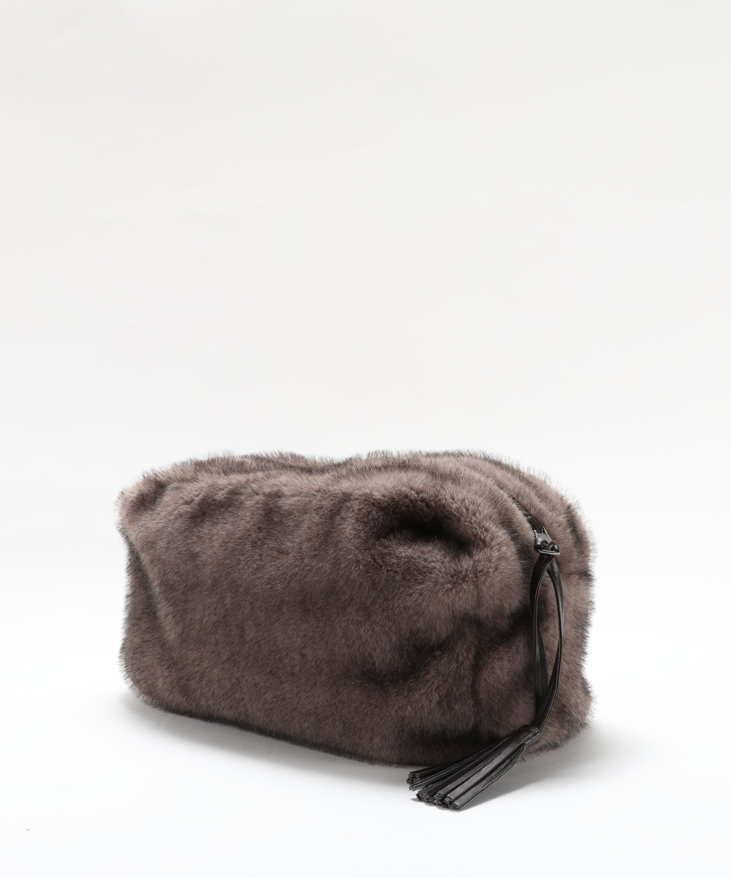Pochette P.A.R.O.S.H. Pochette in ecopelliccia Tortora | P.A.R.O.S.H.