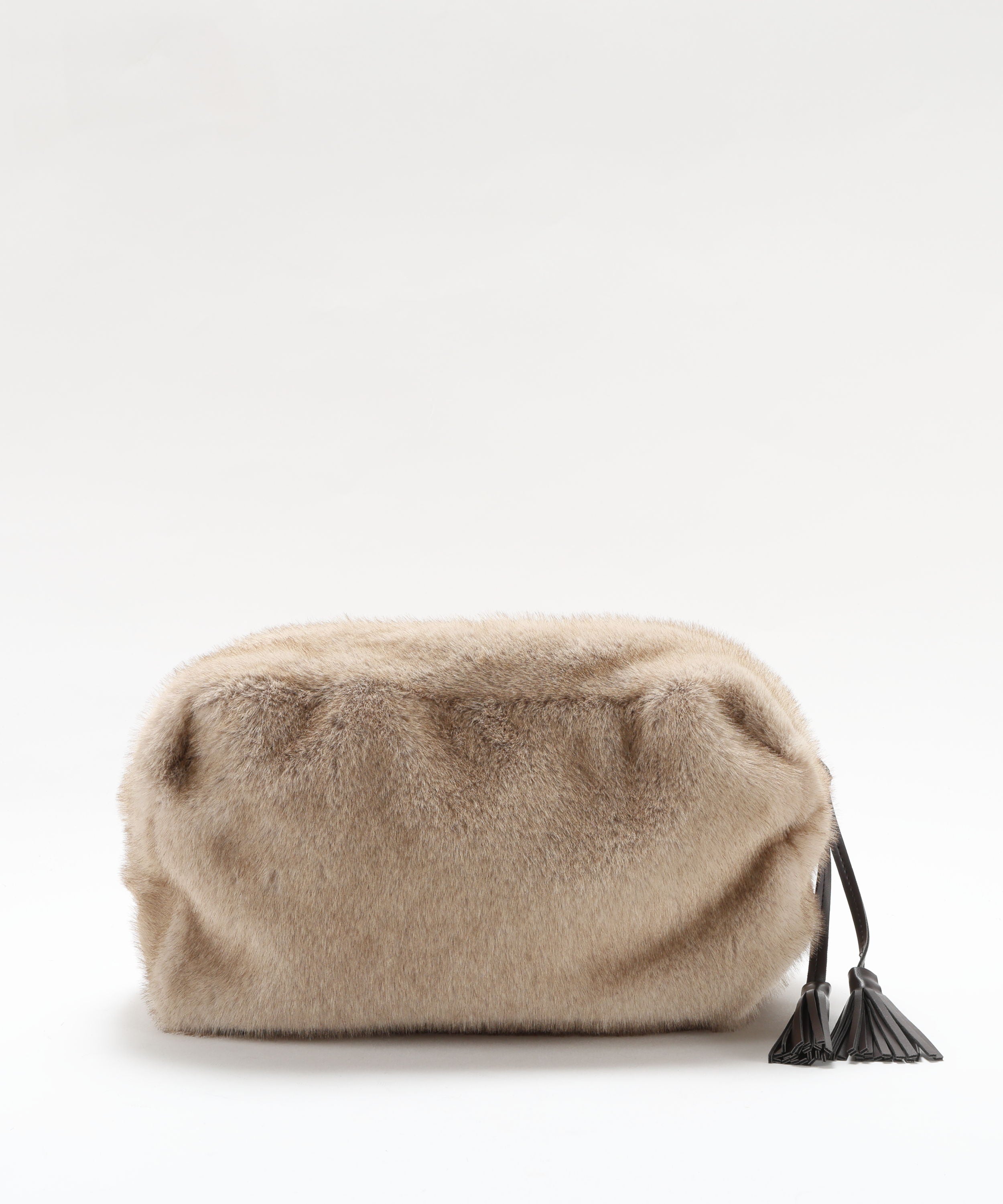 Pochette P.A.R.O.S.H. Pochette in ecopelliccia Beige | P.A.R.O.S.H.
