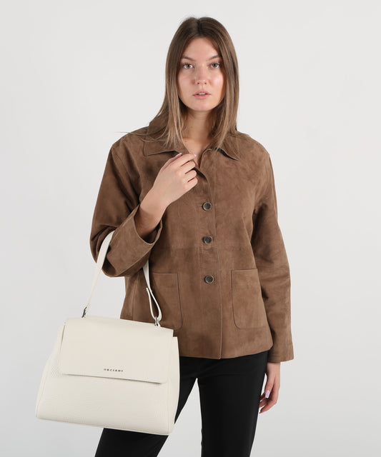Borse ORCIANI sveva soft media Burgundy | ORCIANI