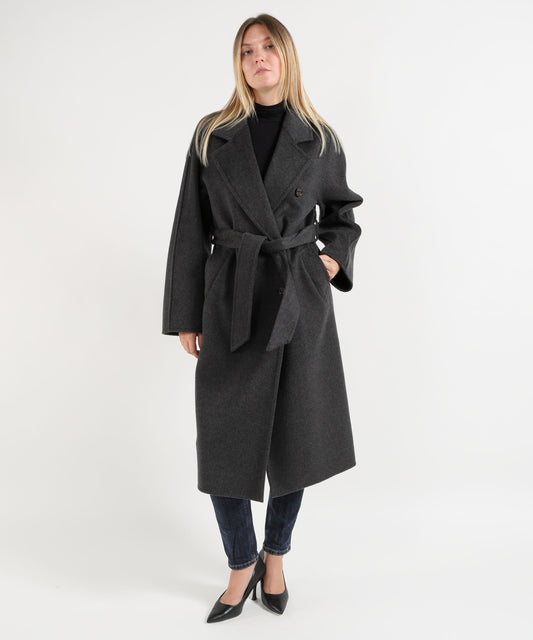Cappotti HELMUR Cappotto Donna HAMILTON in Lana e Cashmere Antracite | HELMUR