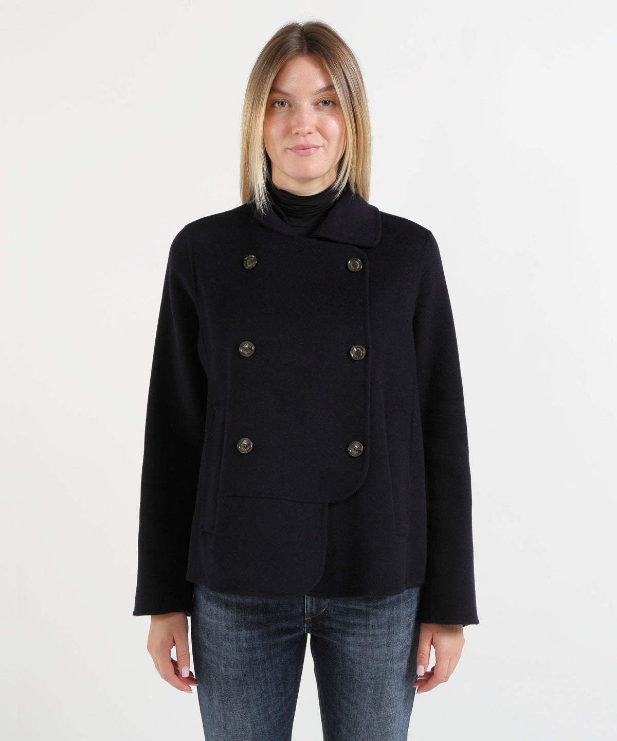 HELMUR Giacca-Cappotto Donna LUGANO in Lana e Cashmere