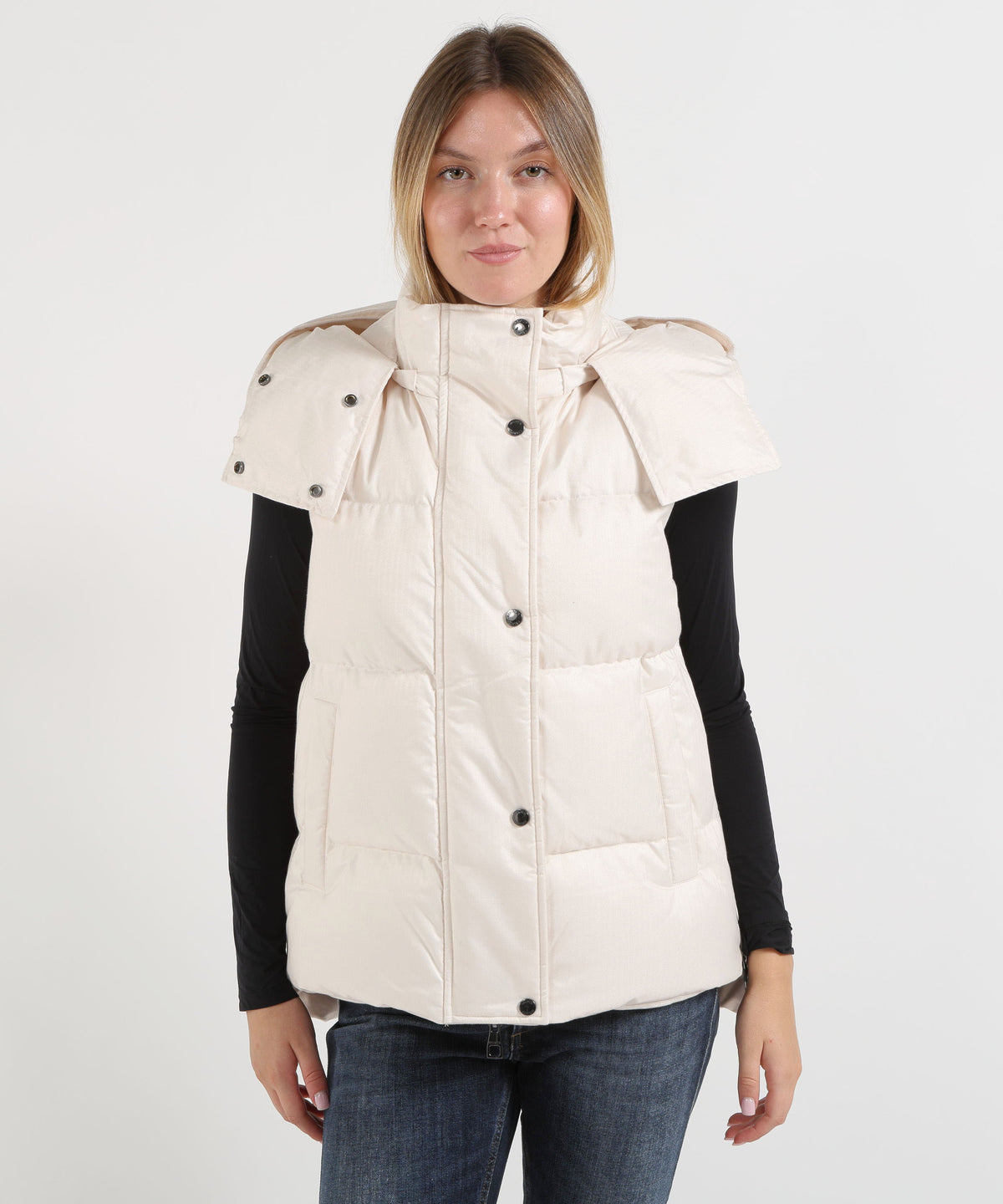 HELMUR Gilet Donna MELVILLE in Lana Tecnica