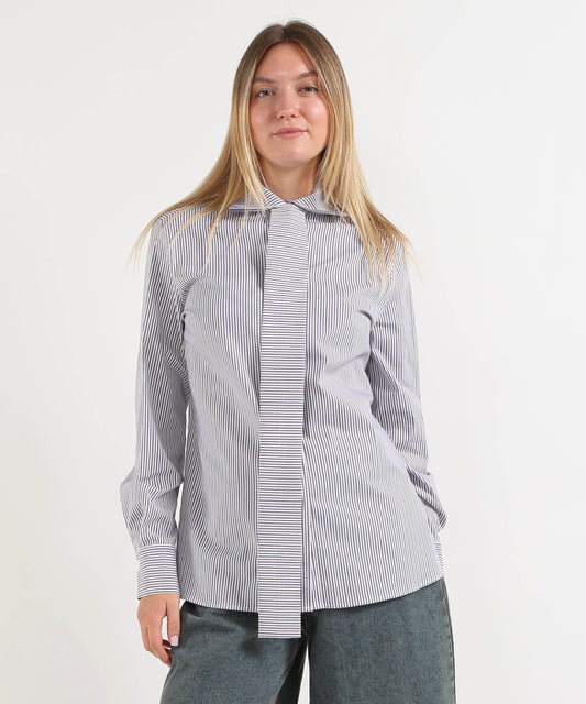 Shirts SILENCE LIMITED  hypnotique shirt Riga azzurra | SILENCE LIMITED