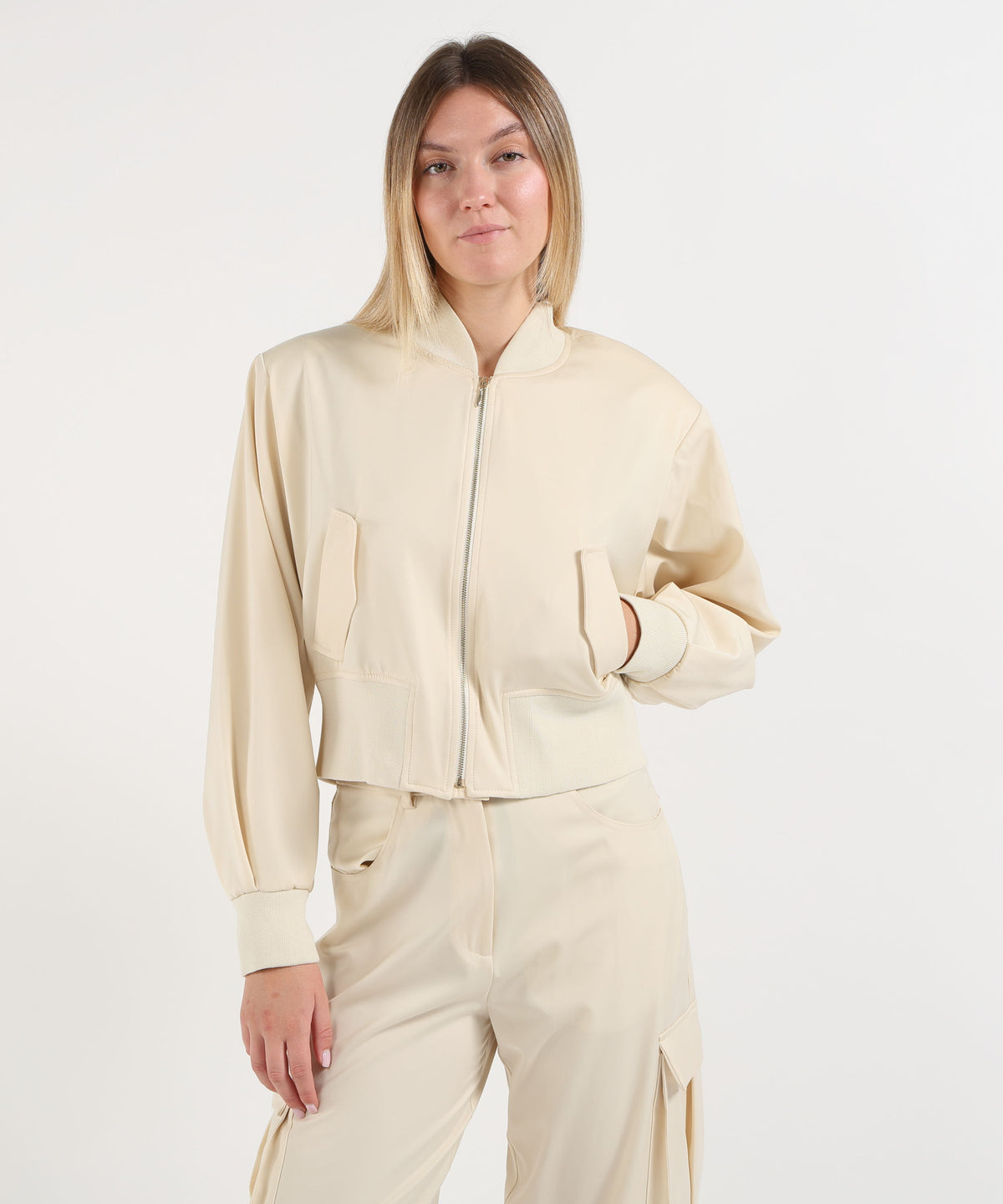 Bomber jackets SILENCE LIMITED Avorio | SILENCE LIMITED