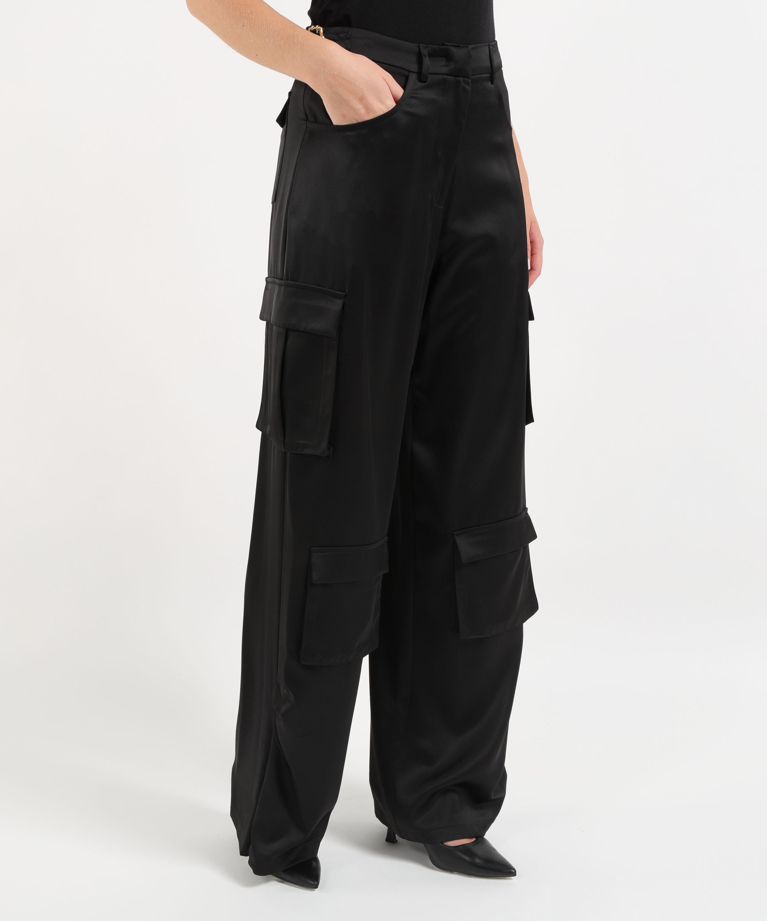 Trousers SILENCE LIMITED fight pants Nero | SILENCE LIMITED