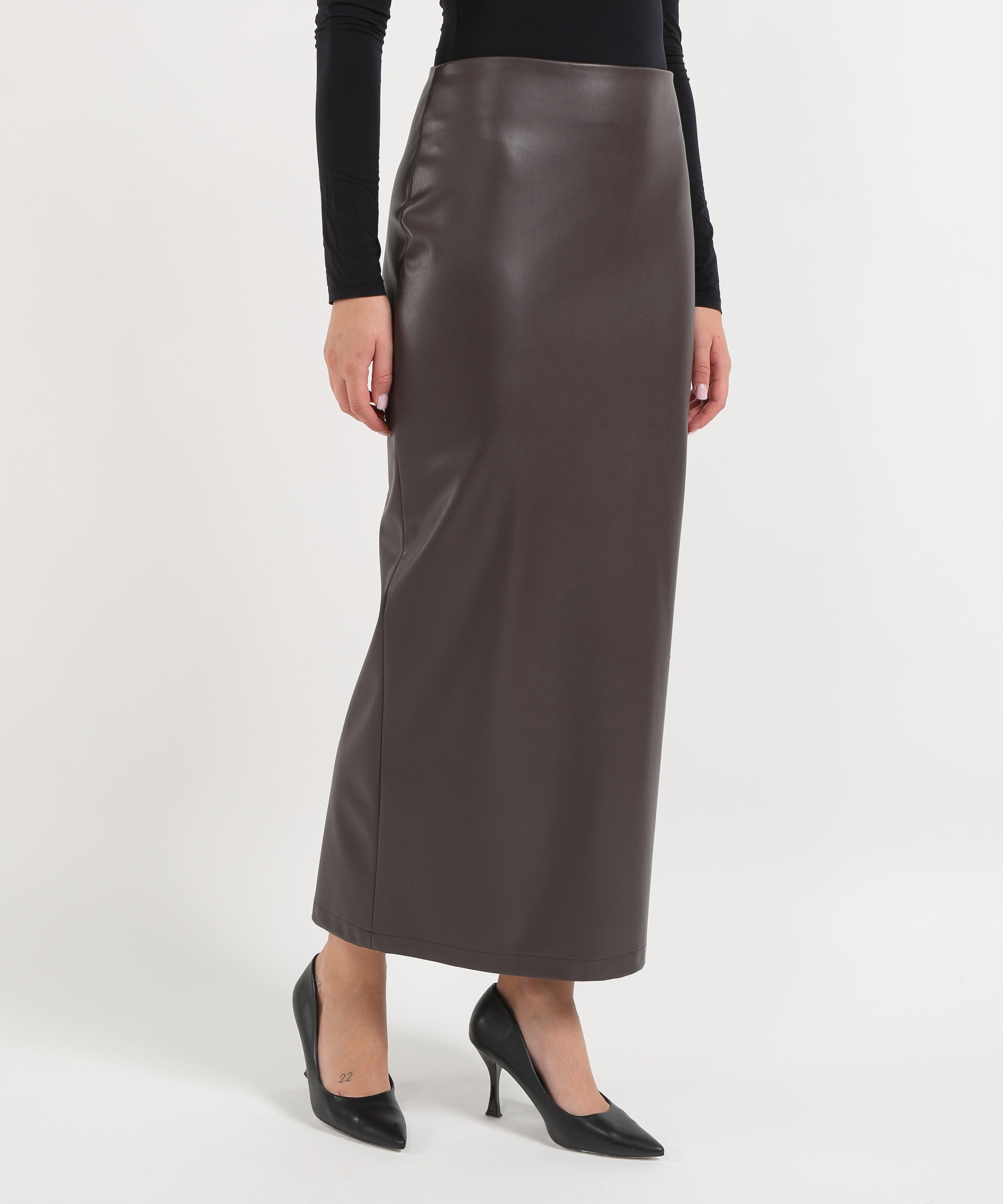 Skirts SILENCE LIMITED kiki skirt Marrone scuro | SILENCE LIMITED