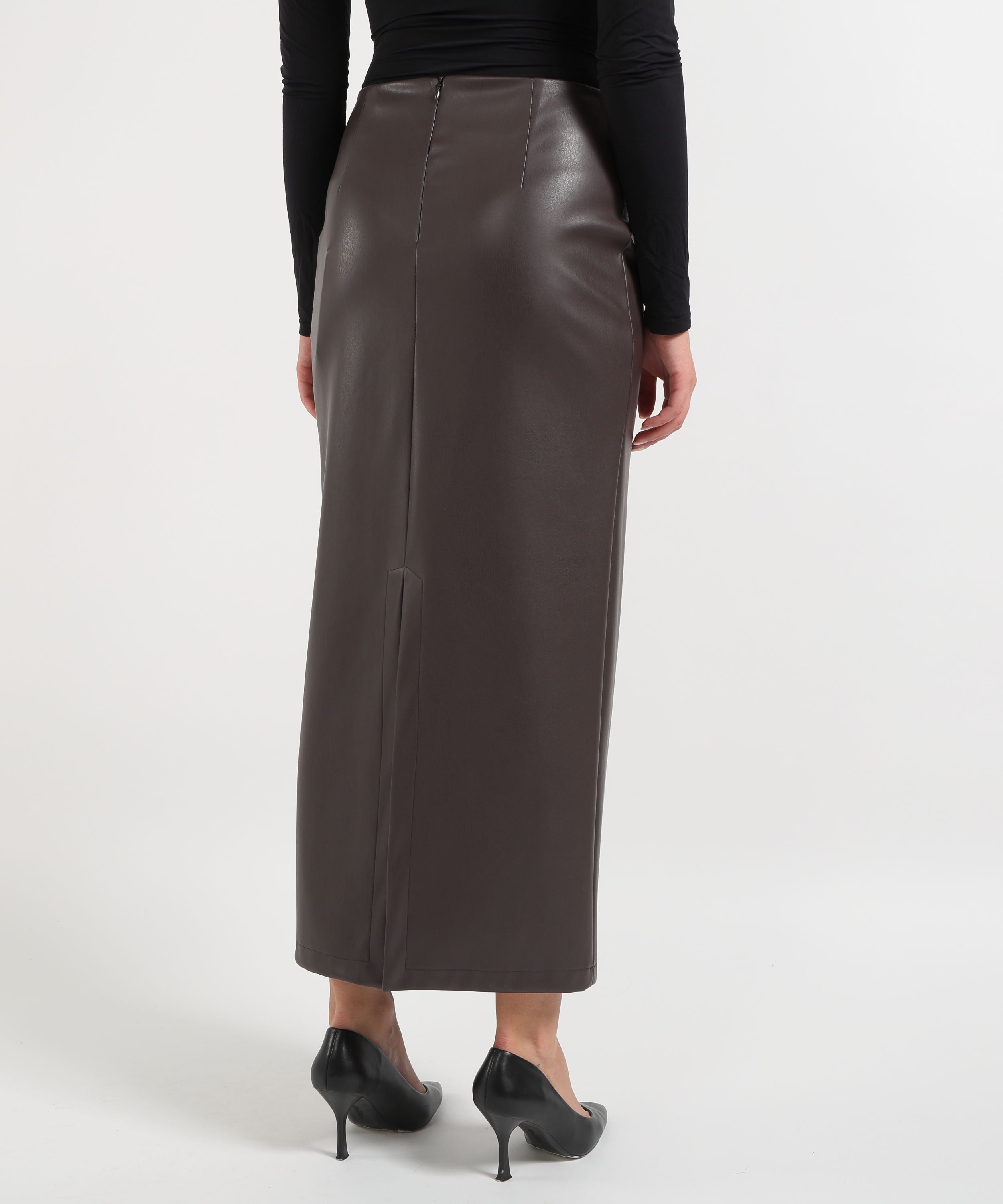 Skirts SILENCE LIMITED kiki skirt Marrone scuro | SILENCE LIMITED