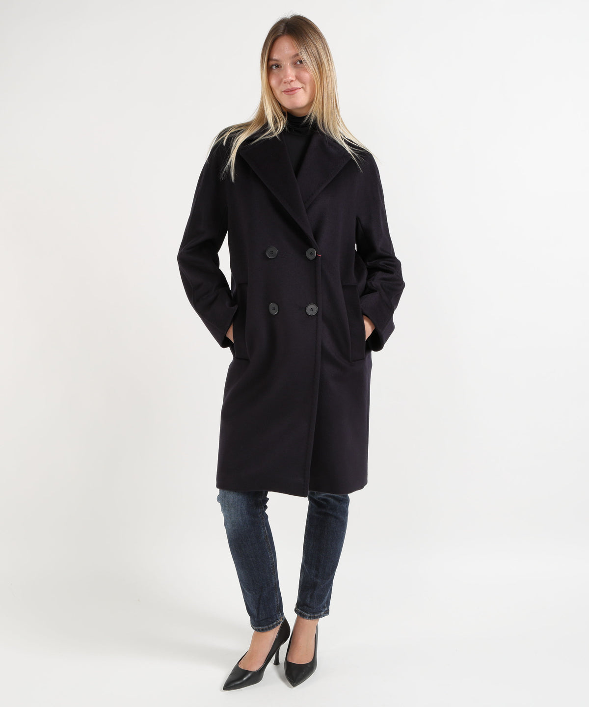 MAX MARA studio Cappotto Agenda doppiopetto