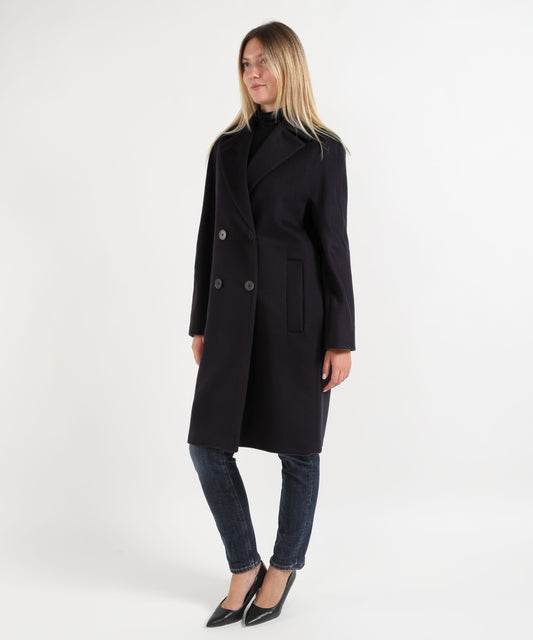 Cappotti MAX MARA studio Cappotto Agenda doppiopetto Blu | MAX MARA studio