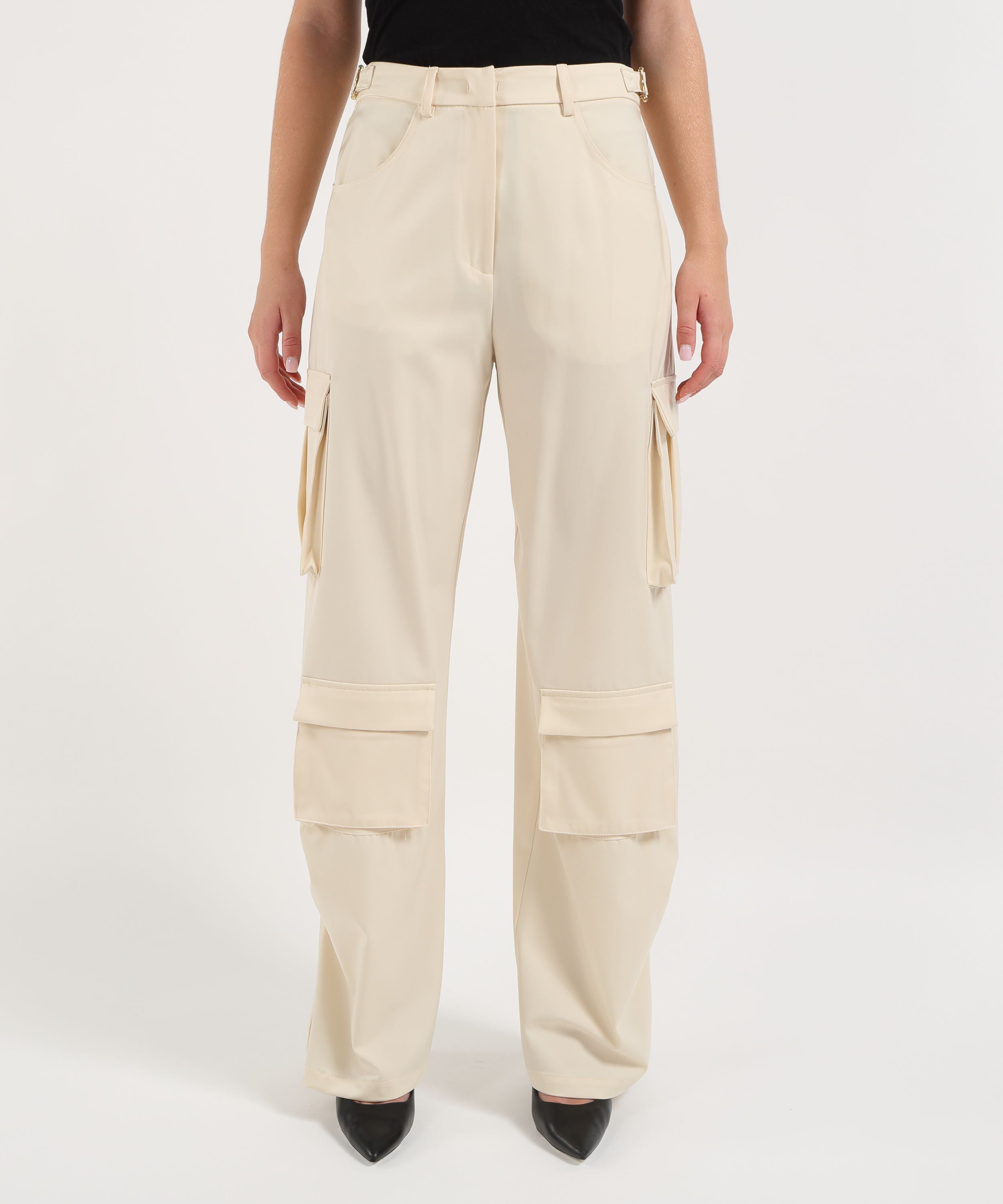 Trousers SILENCE LIMITED fight pants Avorio | SILENCE LIMITED