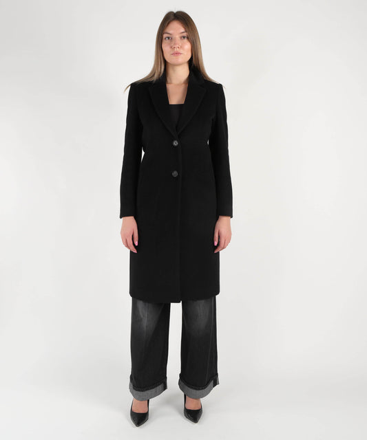 Cappotti CHIARULLI Cappotto lungo Nero | CHIARULLI