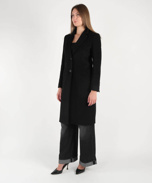 Cappotti CHIARULLI Cappotto lungo Nero | CHIARULLI