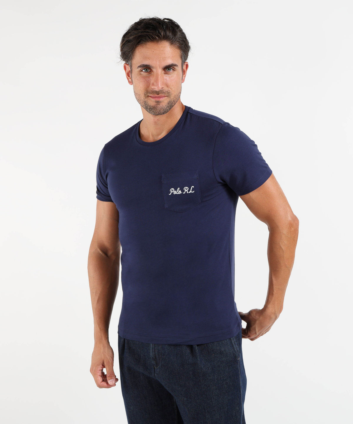 T-shirts POLO RALPH LAUREN Pocket T-Shirt with Polo Bear Navy | POLO RALPH LAUREN