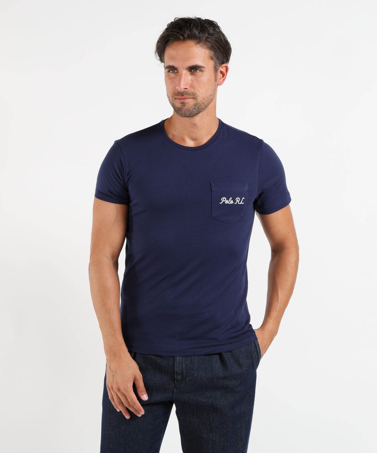 T-shirts POLO RALPH LAUREN Pocket T-Shirt with Polo Bear Navy | POLO RALPH LAUREN