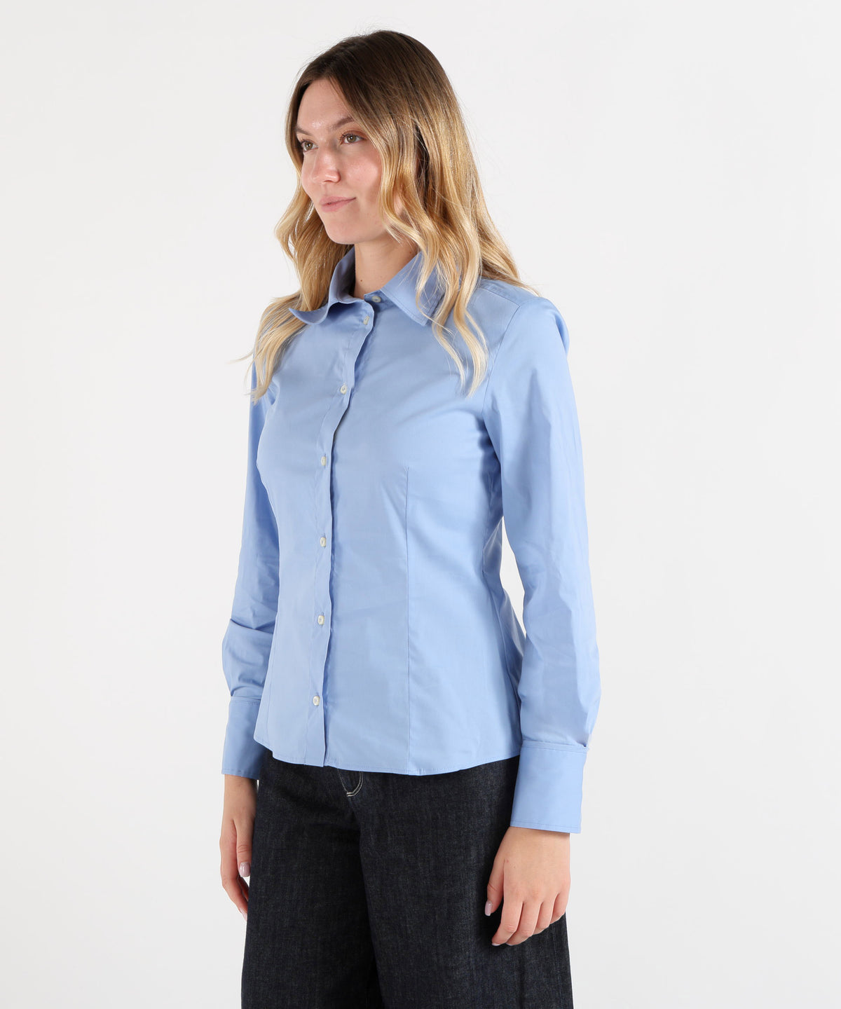 PENNYBLACK Camicia Donna Slim Fit in Popeline Stretch