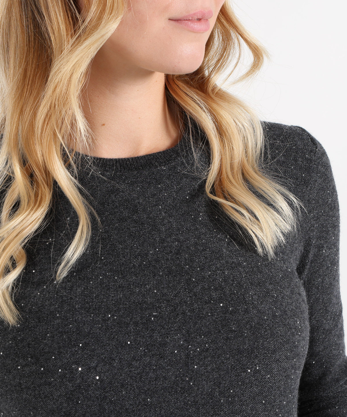 PENNYBLACK Micro-sequin knit top