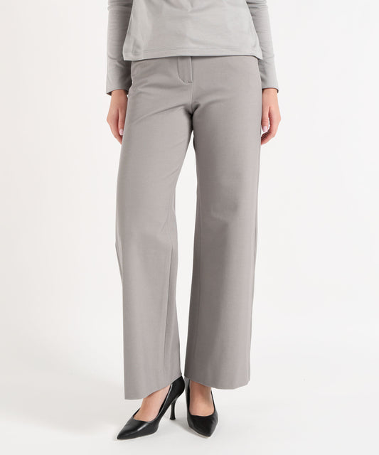 Pantaloni 'S MAX MARA Pantaloni Uomo Regular in Cotone Stretch Grigio chiaro | 'S MAX MARA