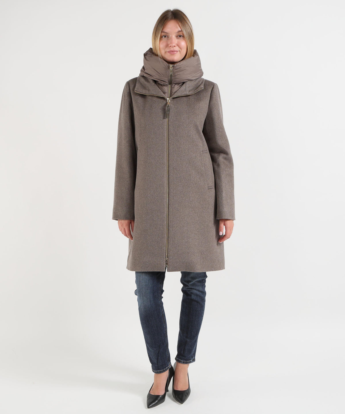 SEVENTY Cappotto lungo in panno