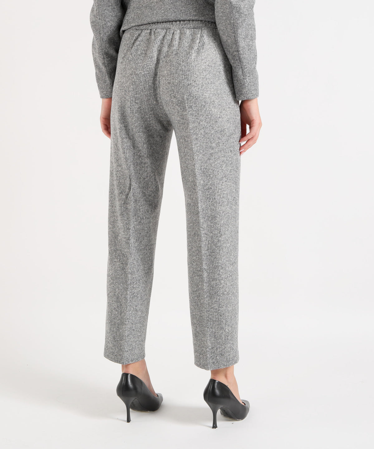 Pantaloni SEVENTY Pantalone in lana microfantasia Grigio | SEVENTY