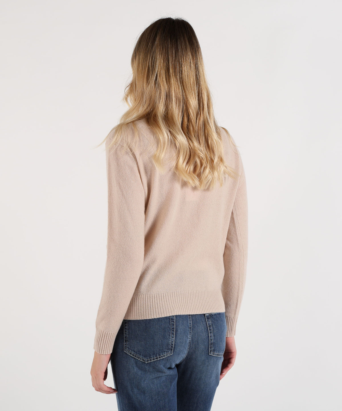 Pullover ABSOLUT CASHMERE Maglioncino over Sabbia | ABSOLUT CASHMERE