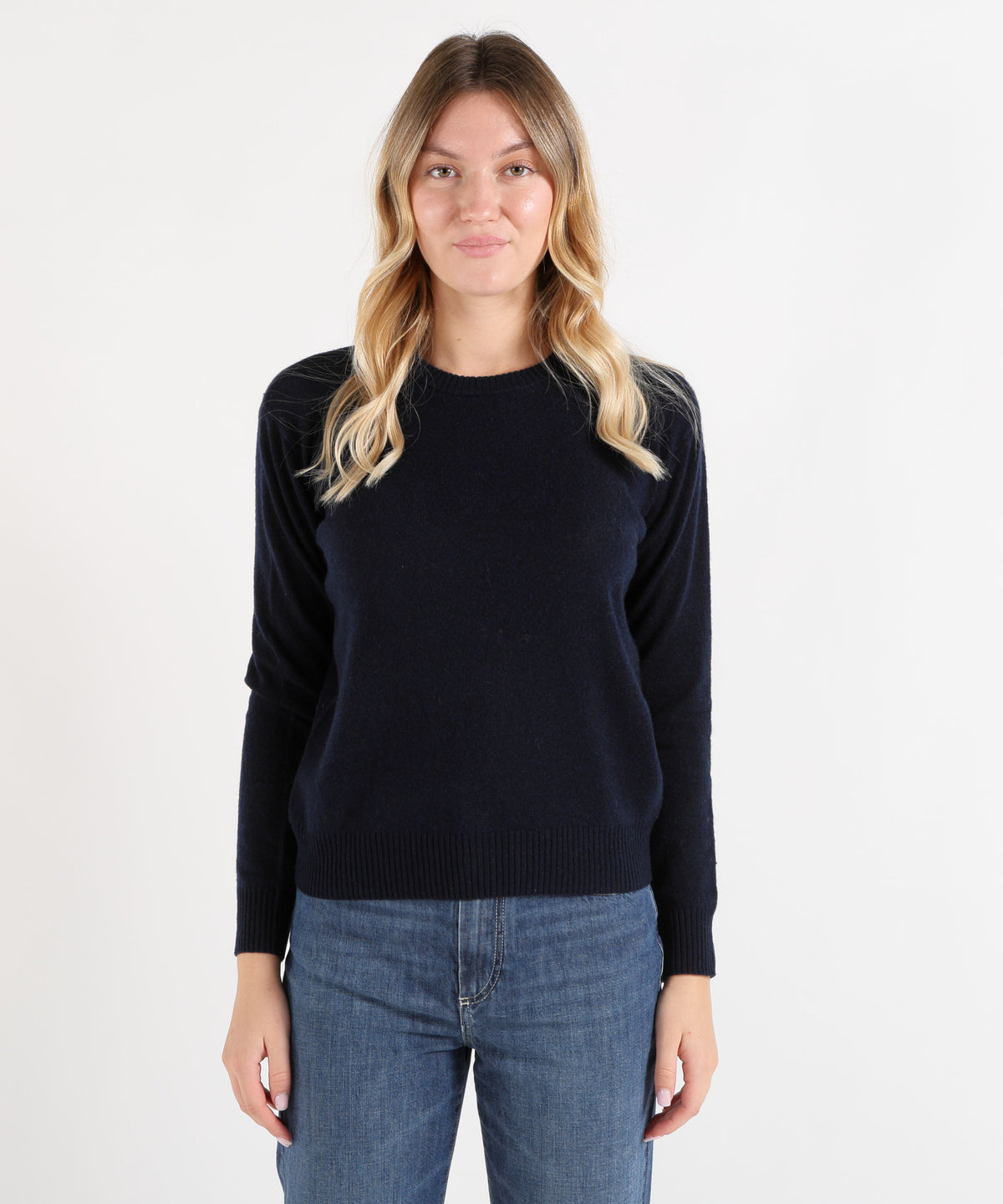 Pullover ABSOLUT CASHMERE Maglioncino over Navy | ABSOLUT CASHMERE
