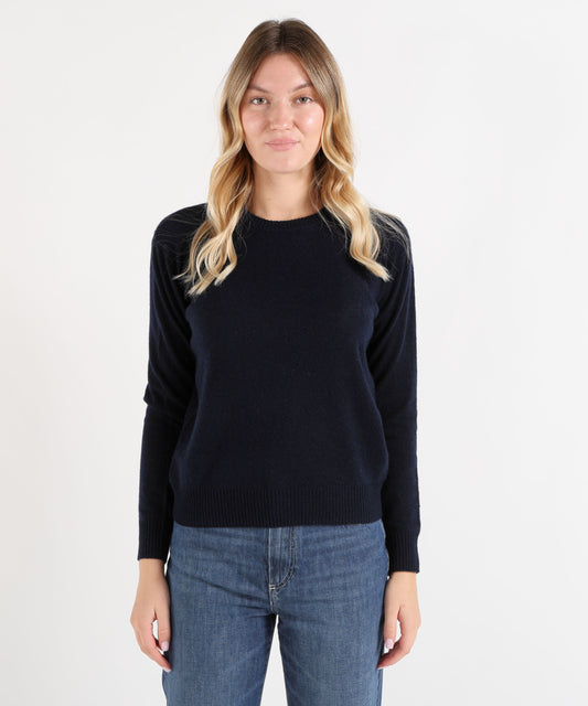 Pullover ABSOLUT CASHMERE Maglioncino over Navy | ABSOLUT CASHMERE