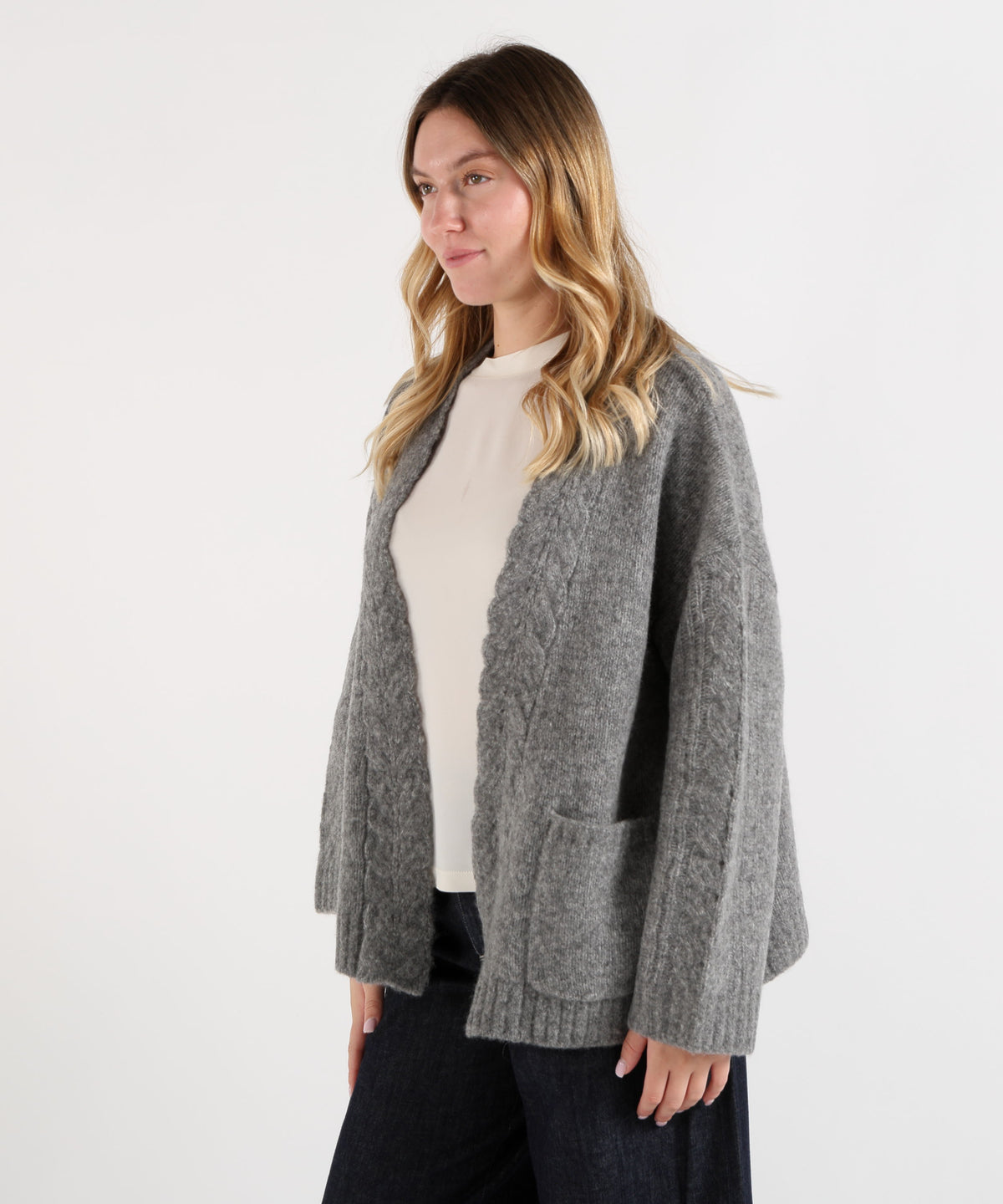 ABSOLUT CASHMERE Cardigan Senza Bottoni