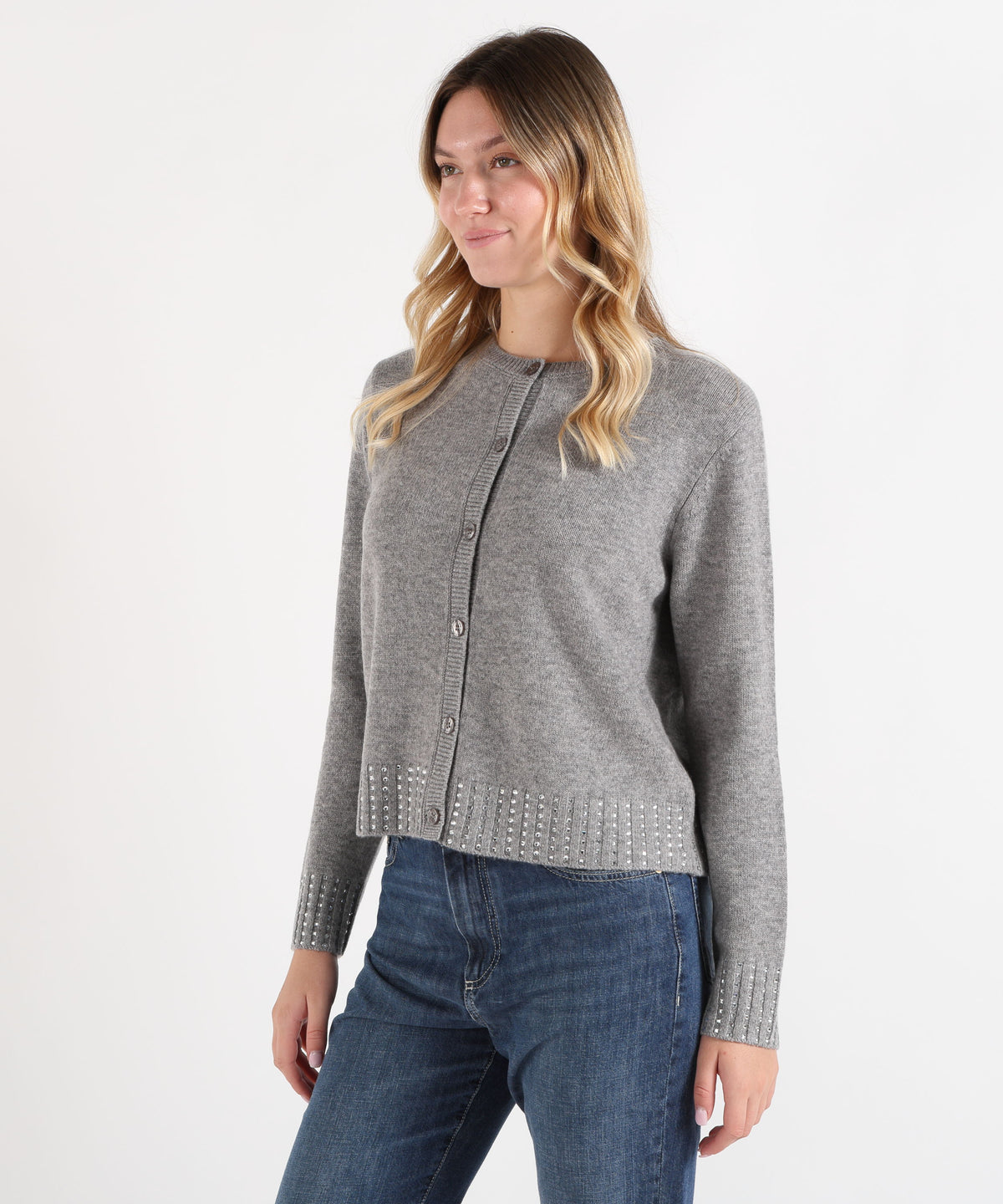 Cardigans KAOS Grigio melange | KAOS
