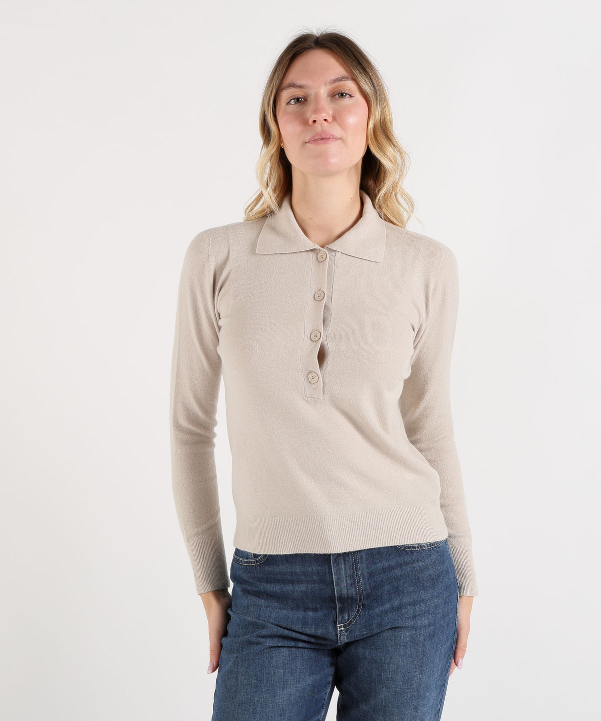 KAOS Polo manica lunga