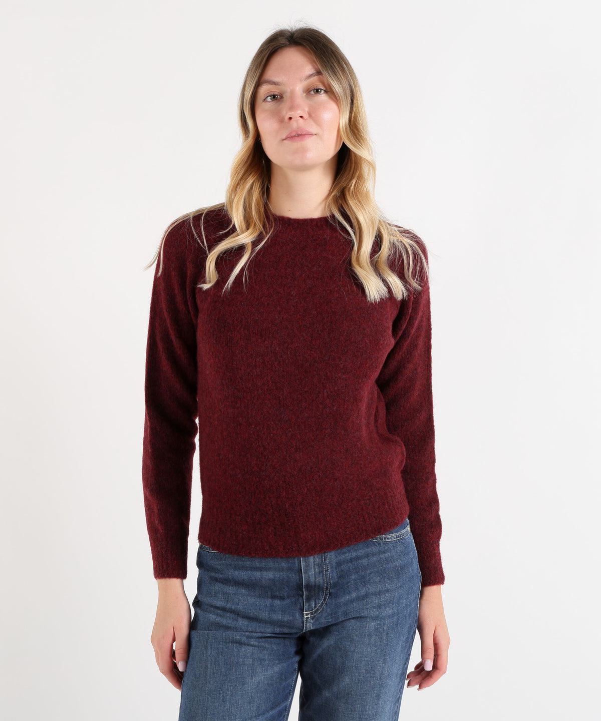 ABSOLUT CASHMERE Maglione Girocollo con Maniche Raglan