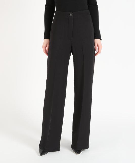 Trousers SEVENTY Cady trousers Nero | SEVENTY