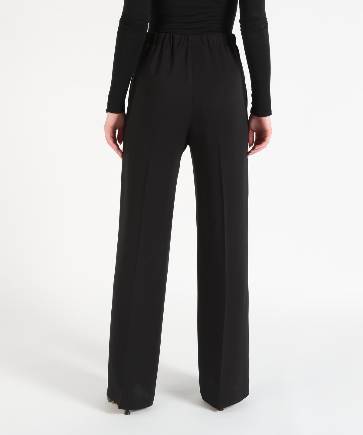 Trousers SEVENTY Cady trousers Nero | SEVENTY