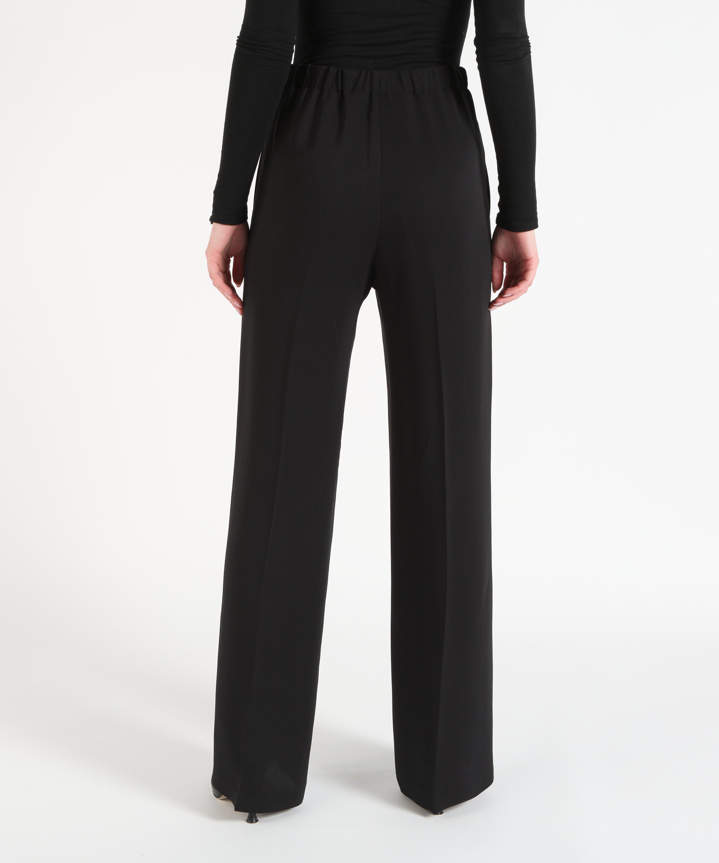 Trousers SEVENTY Cady trousers Nero | SEVENTY