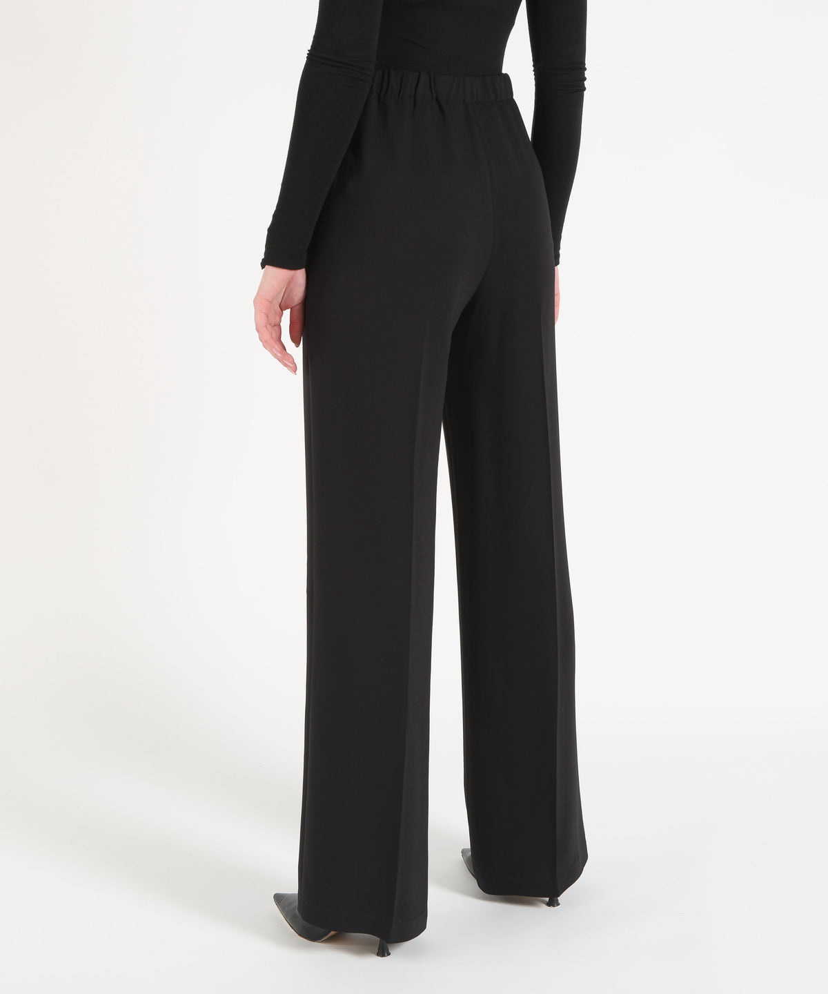Trousers SEVENTY Cady trousers Nero | SEVENTY