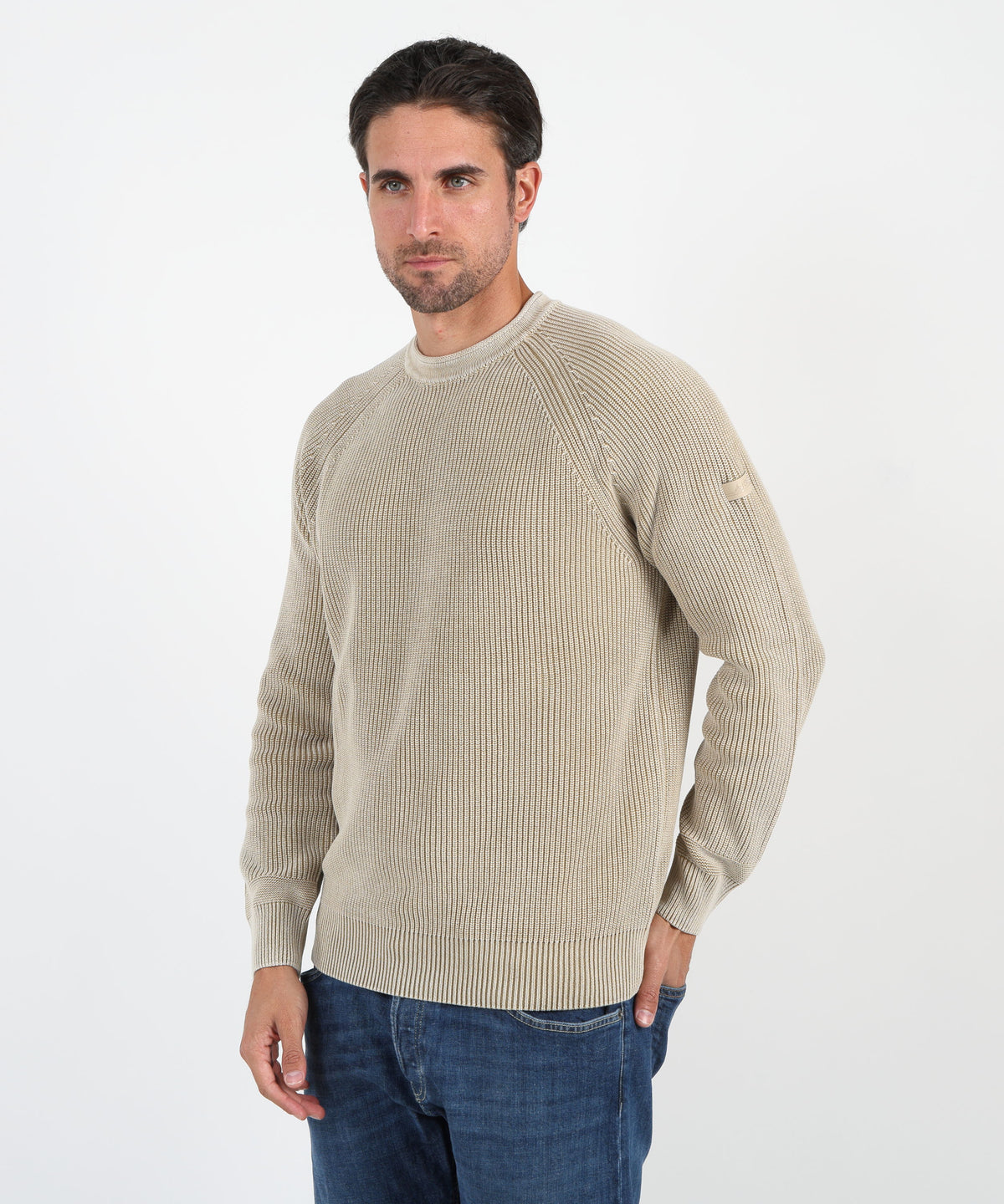 Maglie HESKIMO Maglia costa inglese Beige | HESKIMO