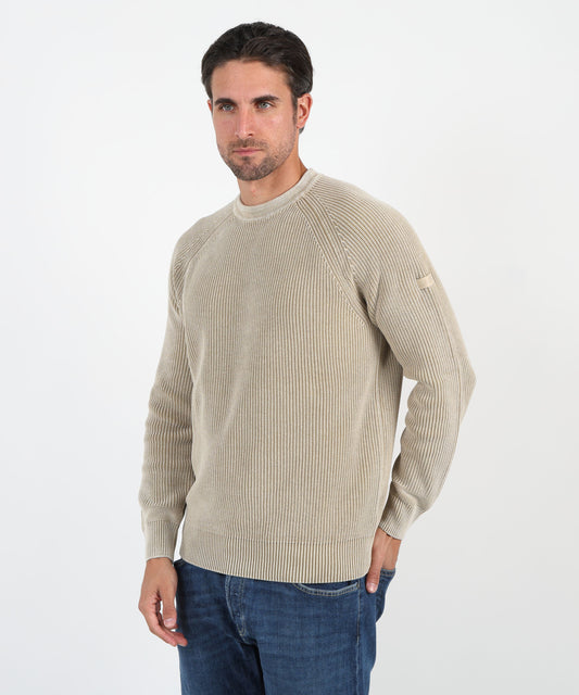 Maglie HESKIMO Maglia costa inglese Beige | HESKIMO