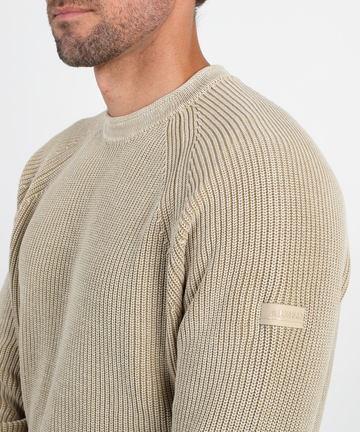 Maglie HESKIMO Maglia costa inglese Beige | HESKIMO
