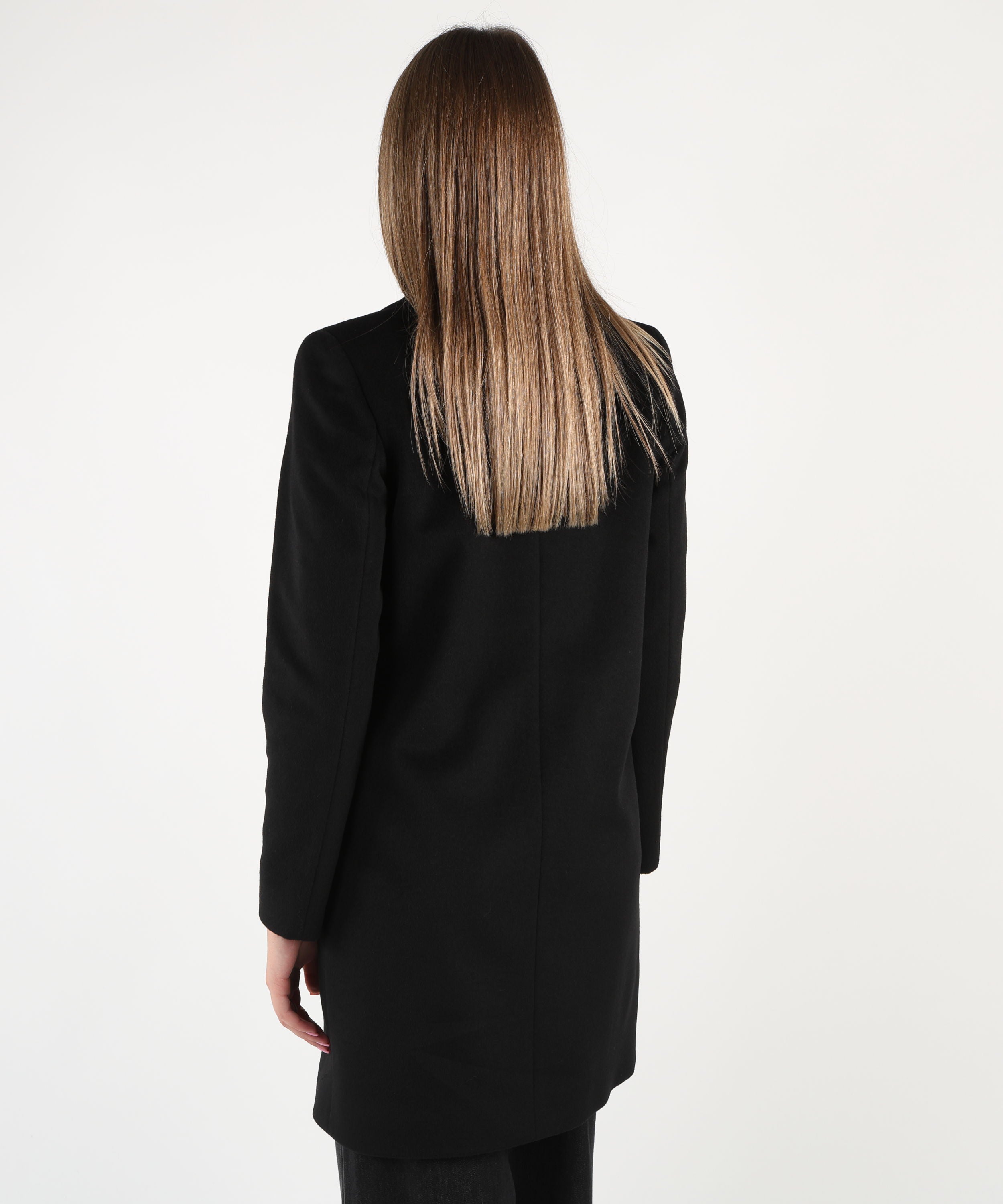 Cappotti CHIARULLI Cappotto monopetto Nero | CHIARULLI