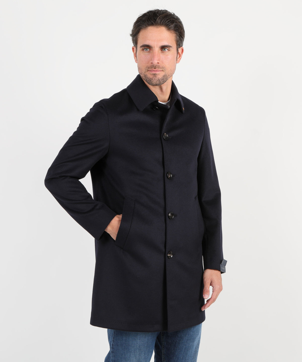 Cappotti LATORRE Cappotto gusto inglese Blu | LATORRE