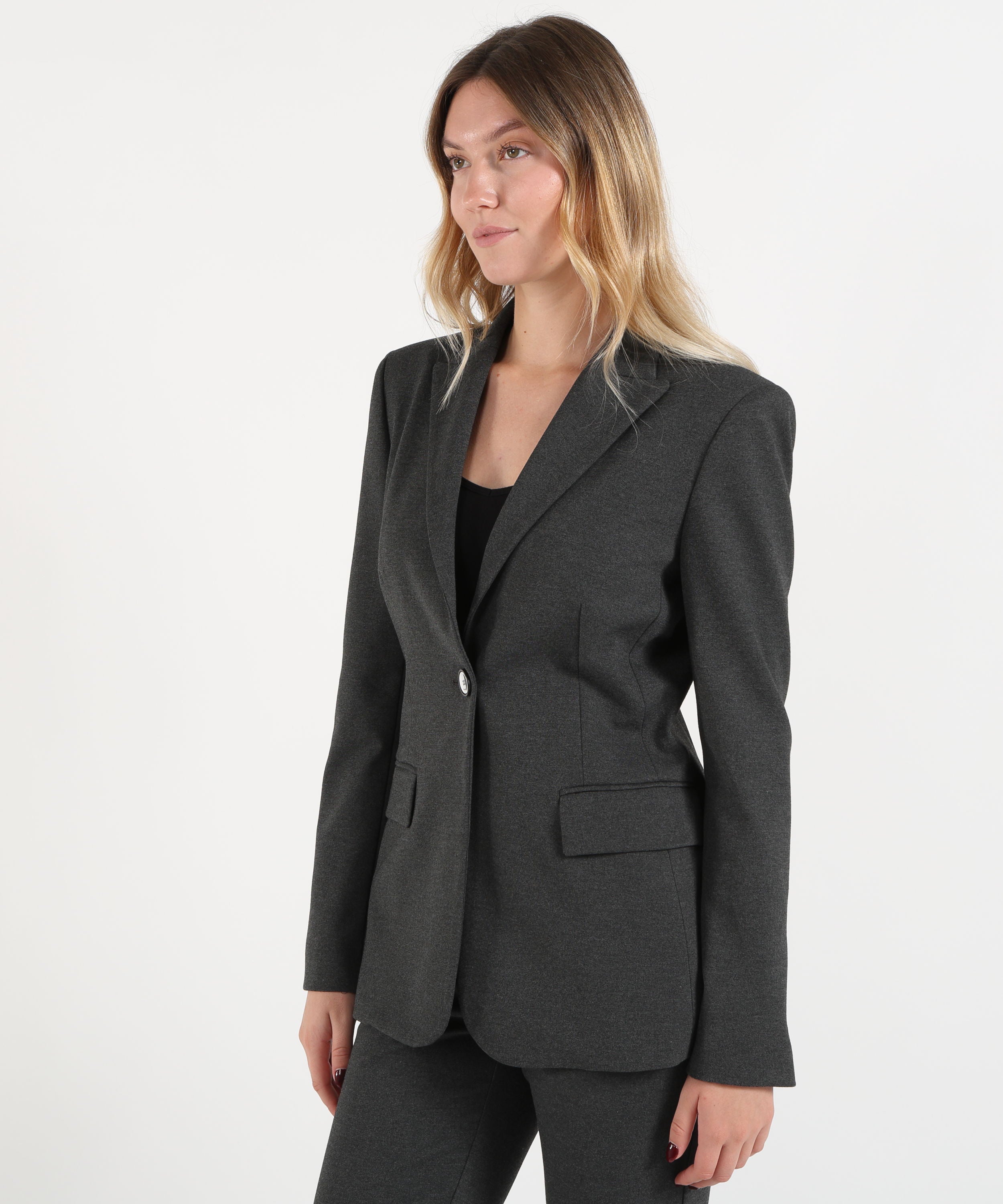 Giacche PINKO Giacca blazer monopetto Grigio | PINKO