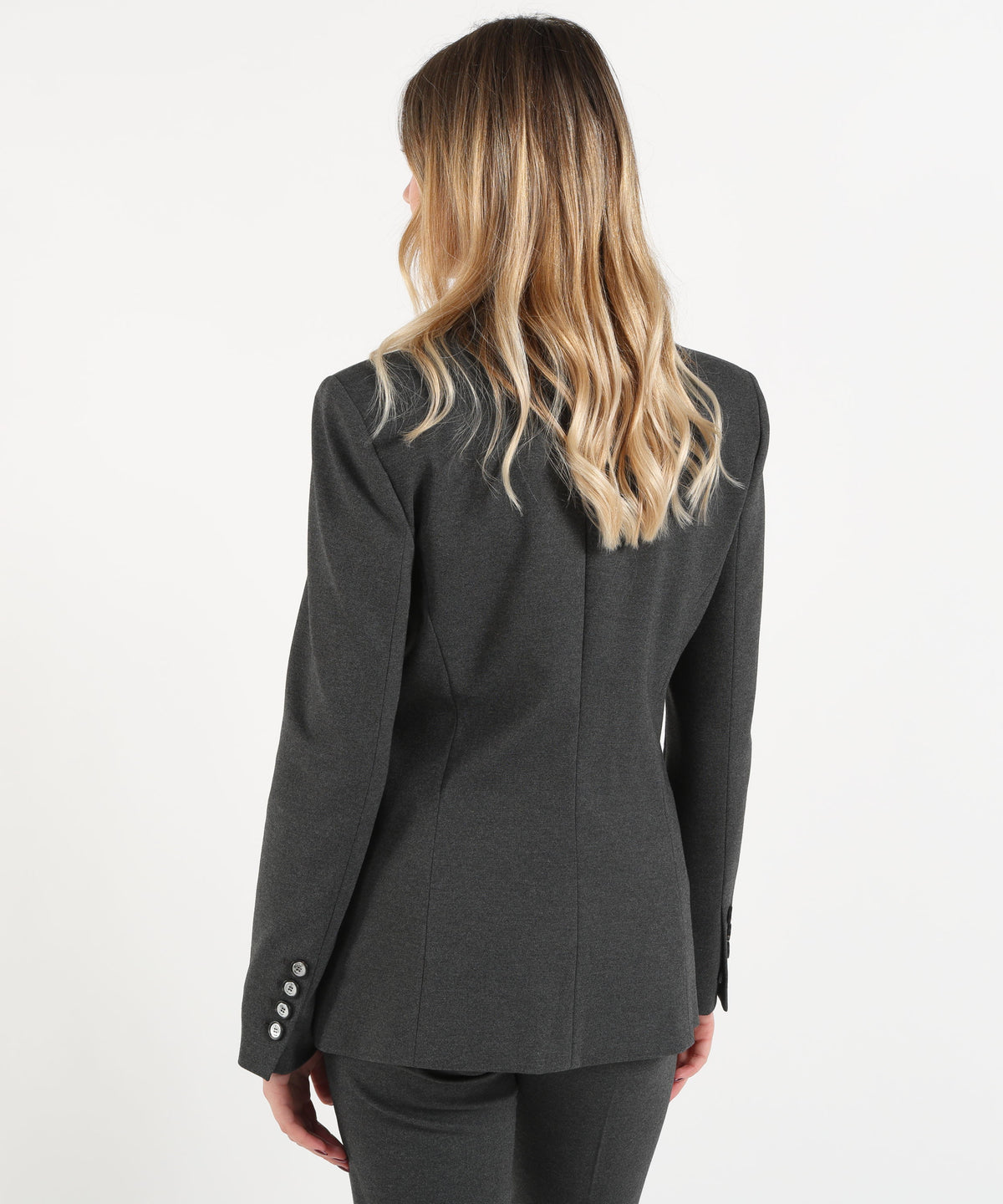Jackets PINKO Single-Breasted Blazer Grigio | PINKO