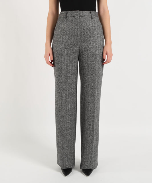 Pantaloni MAX MARA studio Pantalone d'ispirazione sartoriale dalla linea dritta Grigio | MAX MARA studio
